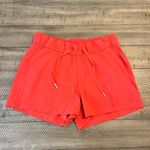 Lululemon High Waisted Orange Shorts Size 6 Photo 0