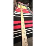 London Times  Sheath Dress 12 Vibrant Stripes Geometric Bold Career Modern Chic Photo 6