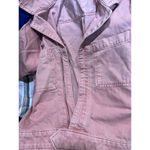 DL1961 Premium Denim Hannah SS Romper Burnt Coral Size M Photo 6