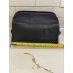 Vintage British Airways First Class Amenities Bag Zipper Black Blue Socks Mask Photo 5