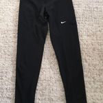 Nike Pro Women's Mesh-Paneled Leggings Size L Black Photo 5