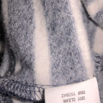 MELLODAY small blue striped hoodie sweatshirt Photo 4