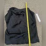 Nicole Miller NWT  Satin Cowl Drape Rhinestone Spaghetti Strap Tank Top Blouse Photo 8