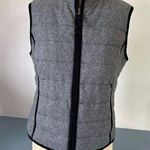 Boden USA Boden womens vest size 8 grey wool zippered padded pockets Photo 0