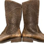 Circle G by Corral P5102 Brown Laser Cut Riding Boots Photo 9