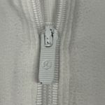 Lululemon It's Rulu Run Cropped 1/2 Half Zip Top Womens 4 6 Off White Shirt Photo 1