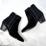 Coconuts by Matisse Ford Suede Leather Almond Toe Minimalist Ankle Boots Black Photo 2