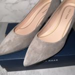 Cole Haan  Grand Ambition Pump Women's Morel Suede Leather Stiletto Heel Sz US 10 Photo 2