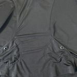 Jamie Sadock Polo Top‎ M Medium Golf Shirt 1/4 Zip Button Pockets Black Photo 4