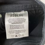 AGOLDE  Sophie Cropped Jeans Jet Black Women’s Size 27 Slim Skinny High Rise Photo 4