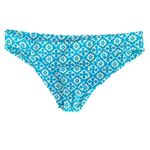 Tori Praver Swimwear Tori Praver Blue Moroccan‎ Tile Bikini Bottom Photo 2