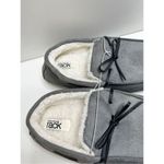 Nordstrom Rack Slippers Womens Size Large Faux Fur Gray Slip On Style NEW Photo 6