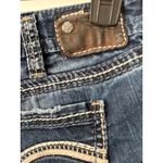 Silver Jeans Co  Frances Bootcut Jeans Dark Wash Embellished Pockets Women's 18 Photo 2