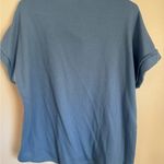 7th Ray  Blue Textured Knit Top Photo 1