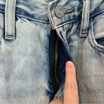 frame denim Revolve  25” Le Jane Crop Raw Hem in Jeans in Luster Photo 6