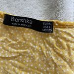 Bershka Yellow Tie Crop Top  Photo 7