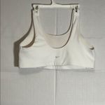 Nike  Dri-FIT White Sports Bra Photo 2