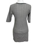 DOEN Carmen La Maddalena Dress Women’s Size Large Gingham Black White Cotton Photo 6