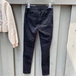 Refuge  Black High Waisted Slim Skinny Leggings Jeans Zip Closure Sz 4/27 Photo 1