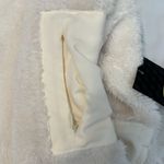 Athletic Works NWT  size large off white fuzzy high neck pullover 2 front pockets Photo 7