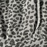 ATM Women’s Mini Animal Print French Terry Sweatpant | Grey | Small Photo 4