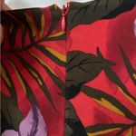 Valerie Stevens  Red and Purple Floral Midi Dress Photo 6