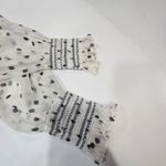 Tularosa  Andora Blouse in Black & White Polka Dot Small Photo 5