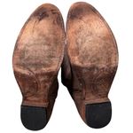 Liberty Black Boots Womens 9 Brown Leather Tall Knee High Riding Moto Biker Zip Photo 5