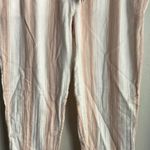 Faherty Topanga Pants Maple Serape Striped Lightweight Organic Cotton Photo 9