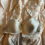 36B Creme silk leopard print bra Size undefined Photo 0