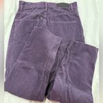 Pacsun Women's Purple corduroy High Waisted Straight Leg Jeans Size 26 Photo 2