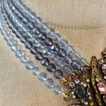 Heidi Daus Floral Bouquet Tassel Necklace Photo 1