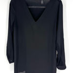 INC International Concepts Black V Photo 0