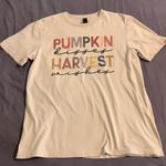 Gildan Fall Autumn T-shirt Pumpkin Kisses Harvest Wishes Soft Style  Medium Photo 4