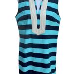 Sail To Sable Dress XL Classic Preppy XL Dress Nautical Resort Dress Vacation XL Photo 5
