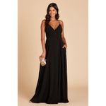 Birdy Grey Kaia:  Black Maxi Dress‎ Bridesmaid Formal Photo 2