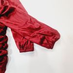 MORE TO COME Blaire Mini Dress in Wine XS Red Photo 4