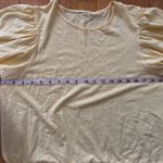 Yellow Puff Sleeve Shirt Size M Photo 5