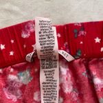Victoria's Secret  red Floral pajama pants L Photo 4