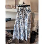 KLD Cherie Bow Front Midi Dress in Blue Size Large Photo 4