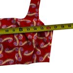 Saloni Multicolor Printed Poplin Cropped Tank Top Women 8 NWT MSRP $201 | 47 Photo 7