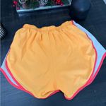 Nike Women's Orange and White Athletic Shorts Size S Photo 5