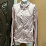 Tangerine  light pink full zip work out jacket Photo 2
