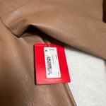 Spanx Long Sleeve Faux Leather Shirt Size Medium NEW Shacket Minimalist Classic Photo 7