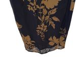 Reformation Alfred Jumpsuit Night Garden size 6 Brown Black Photo 5