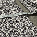 LA Hearts l.a. hearts medium black white Women’s Patterned Off Shoulder Top Shirt rayon Photo 4