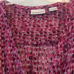 Liz Claiborne FINAL MARKDOWN Ladies  blouse large Photo 2