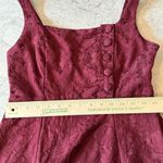 Urban Outfitters  Hallie‎ Embroidered Floral Square Neck Button Mini Dress Size 8 Photo 3