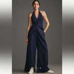 Maeve Anthropologie  Linen Blend Halter Vest Photo 2