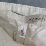 Ella Moss  Women’s Wide Leg Crop Pants Cream Size 8 Photo 10